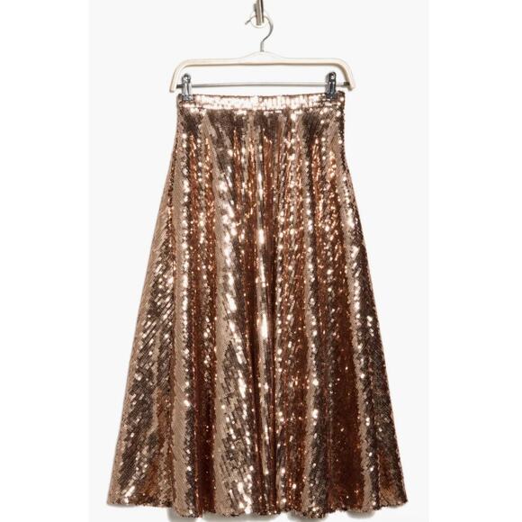 MOTHER The Going Round Skirt in All That Glitters Size Large - Picture 1 of 16